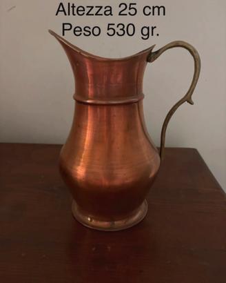 Caraffa rame antico