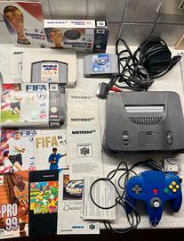 Lotto Nintendo 64 +expansion pak + giochi ed altro