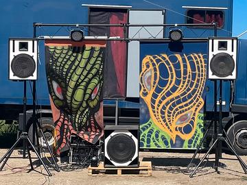 Impianto audio autocostruito 2000 Watt rms!!!