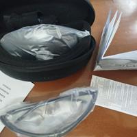 occhiali pezt co. militari con ricambio oscurato