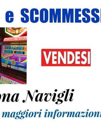 042/26 SALA SLOT e SCOMMESSE in zona Navigli