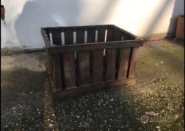 Cassette legno vintage restaurate