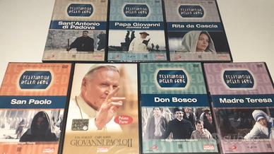 Lotto 7  DVD Testimoni Della Fede