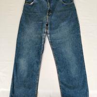 Jeans Lee Uomo Blu Scuro Vita Larga W40