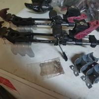 Attacchi  sci alpinismo silvretta con rampanti