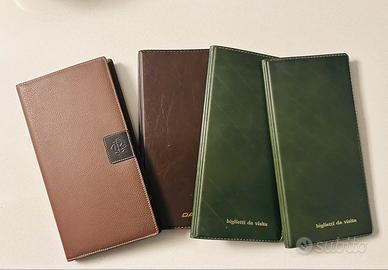 Organizer/libretti porta biglietti da visita