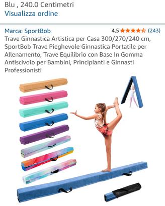 trave ginnastica artistica 