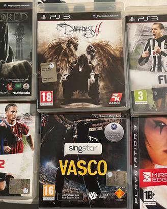 Videogiochi PS3-Fifa 11 e 12, Singstar