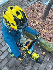 Bici batman bambino e accessori coordinati
