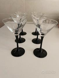 Set di 6 bicchieri da cocktail