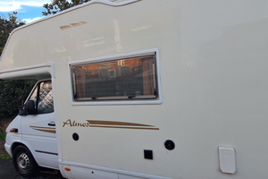 Camper mansardato mercedes elnagh atmos 2001