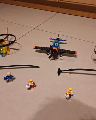 LEGO City 60260 – Corsa aerea set completo