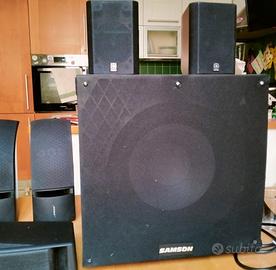 Subwoofer Samson + 2 casse yamaha