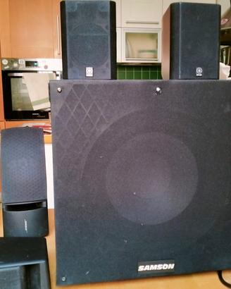 Subwoofer Samson + 2 casse yamaha