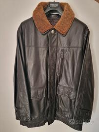 Giaccone in pelle Vittorio Forti