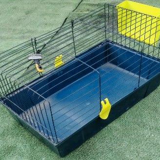 gabbia per conigli nani cm 80x45