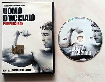 DVD Film UOMO D'ACCIAIO Arnold Schwarzenegger