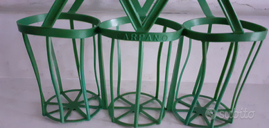 Cestello portabottiglie pubblicità Carpano anni 60