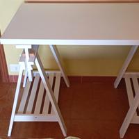 tavolo con cavalletti 