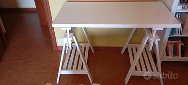 tavolo con cavalletti 