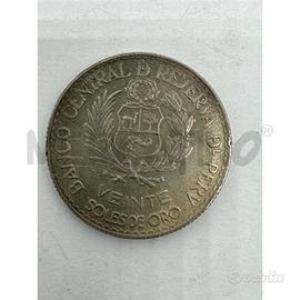 PERÙ 20 SOLES 1965 PERÙ REPÚBLICA PERUANA 400 ANNI