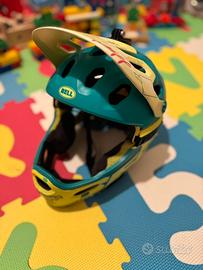 Casco enduro Bell 3r tg. M /mentoniera staccabile\
