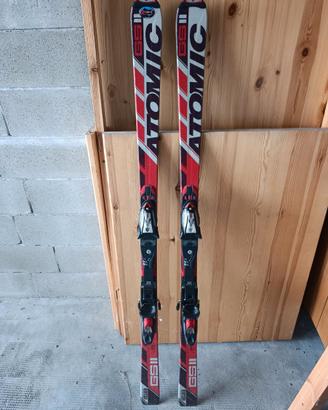 Sci Atomic GS II 158 cm R17 + attacchi Atomic Race