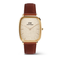 Daniel Wellington Marlon St Mawes Linen Gold