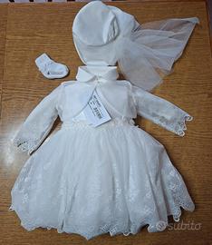 VESTITINO BIMBA BATTESIMO CERIMONIA