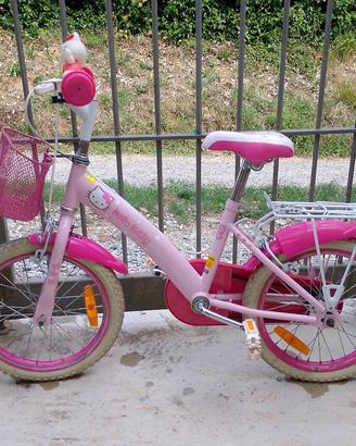 Bicicletta Hallo Kitty bambina 5/6 anni
