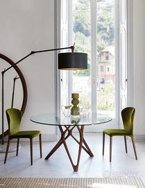 Tavolo Porada Circe - Noce canaletta SCONTO -30%
