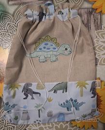 Sacca o borsa a zainetto