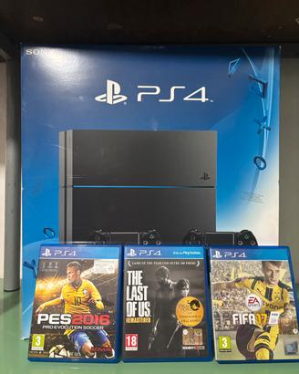 Ps4 + 3 giochi