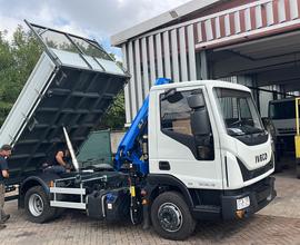 Iveco 120 EL 19 ribaltabile e gru / scarrabile