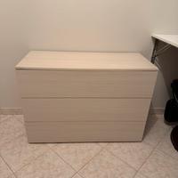 CASSETTIERA legno chiaro