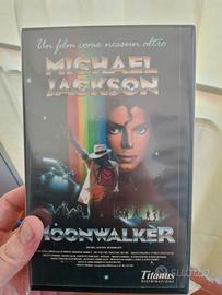 moonwalker Michael Jackson VHS italiano