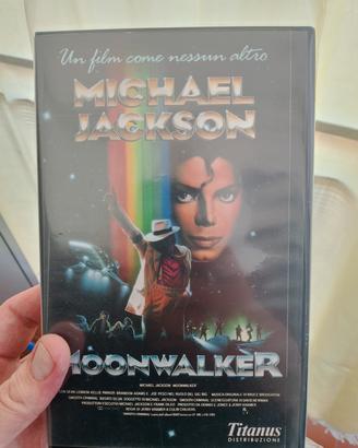 moonwalker Michael Jackson VHS italiano