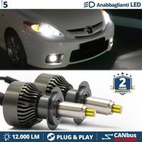 Kit LED per Mazda 5 FARI LENTICOLARI 6500K 12000LM