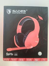 Cuffie Gaming Sades Spirits PC PS4 Ps5 Xbox
