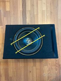 Kit Audio Car Hi-End Ground Zero: Sub 15" SPL, Amp