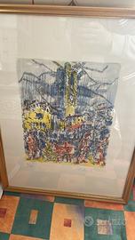 Quadro acquaforte firmato da Fornito