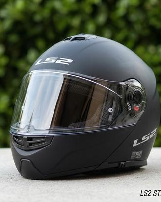 Casco modulare LS2 strobe nero opaco | come nuovo