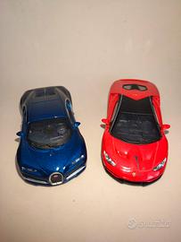 Bugatti Chiron + Lamborghini Centenario 1/43