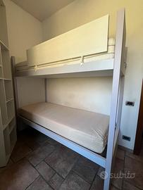 Letto a castello Battistella , reti e materassi