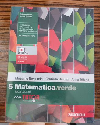 libri Matematica verde 5