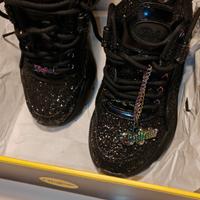 Buffalo binary vegan glitter black 