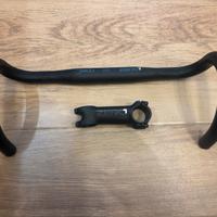 Attacco e manubrio Deda Zero1