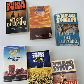 Lotto 6 Romanzi di Avventura Wilbur Smith