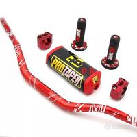 Kit protaper sterzo manopole riser paracolpi