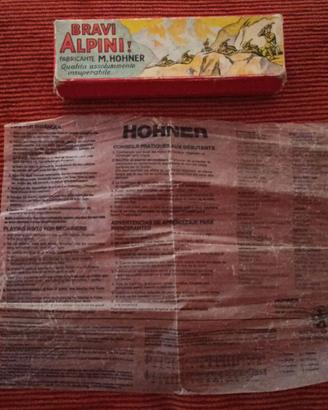 Custodia armonica Hohner Bravi alpini NO ARMONICA